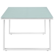 Afuera Living Outdoor Coffee Table in White