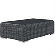Afuera Living Outdoor Coffee Table in Gray