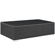 Afuera Living Patio Coffee Table in Chocolate