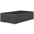 Afuera Living Patio Coffee Table in Chocolate