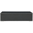 Afuera Living Patio Coffee Table in Chocolate