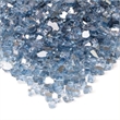 Afuera Living Contemporary Fire Glass in Blue