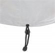 Afuera Living Small Fire Table Protective Polyester Cover in Light Gray