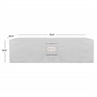 Afuera Living Large Rectangle Fire Table Fabric Protective Cover in Gray