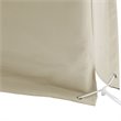 Afuera Living Vinyl Polyester Fabric Patio Sectional Cover in Tan