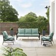 Afuera Living Steel Mist Green Outdoor Sofa Set Weatherproof 147
