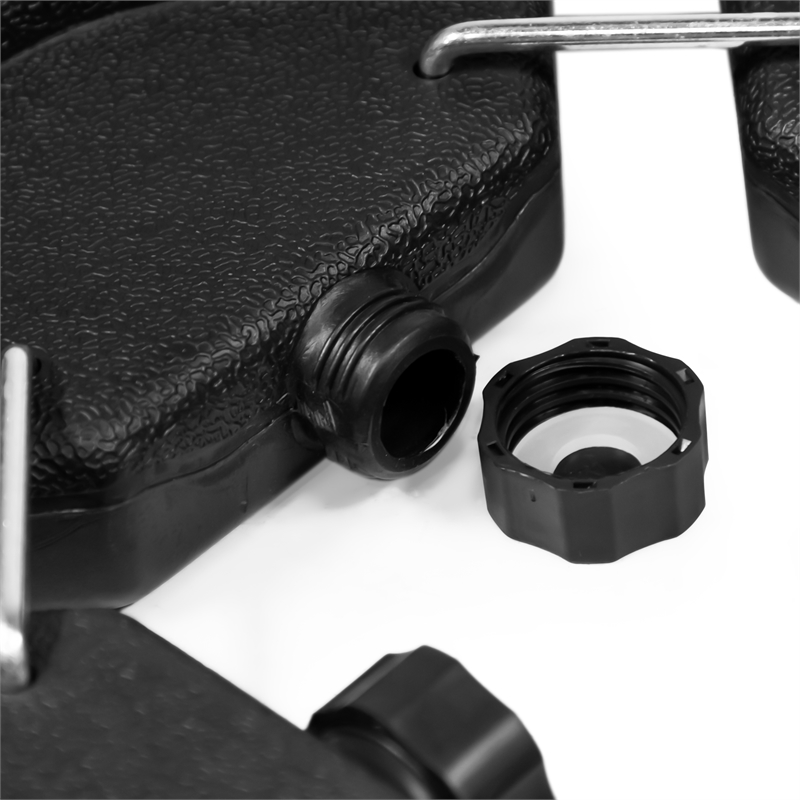 Afuera Living Black Heavy-Duty Plastic Patio Cantilever Umbrella Base