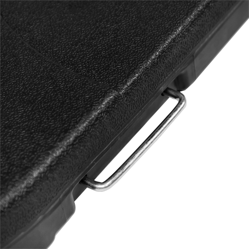 Afuera Living Black Heavy-Duty Plastic Patio Cantilever Umbrella Base