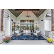 Afuera Living Indoor Outdoor Bondi Polyester Area 7'x9' Rug in Blue