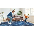 Afuera Living Indoor Outdoor Bondi Polyester Area 7'x9' Rug in Blue