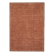 Afuera Living Indoor Outdoor Hama Polyester Accent 2'x3' Rug in Orange