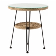 Afuera Living Wicker / Rattan Round Outdoor Coffee Table in Natural