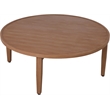 Afuera Living Contemporary Natural Outdoor Patio Coffee Table