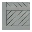 Afuera Living Transitional Extendable Patio Dining Table in Gray Wash