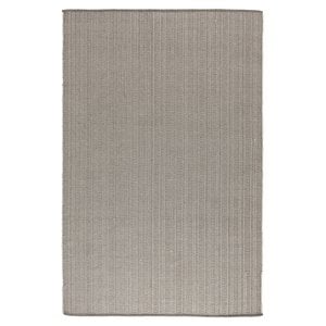Afuera Living 96x120&quot Indoor/Outdoor Fabric Accent Rug in Pebble Gray
