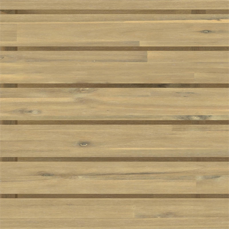Afuera Living  43 inch Wide Contemporary Outdoor Coffee Table in Light Teak