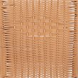 Afuera Living Rattan Stacking Restaurant Dining Arm Chair in Beige (Set of 2)