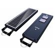 Afuera Living Solar Power AI-Smart Cree LED Area Parking Light in Black