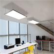 Afuera Living 2ft.x4ft. LED Commercial Flat Panel Ceiling Light - White (2pcs)