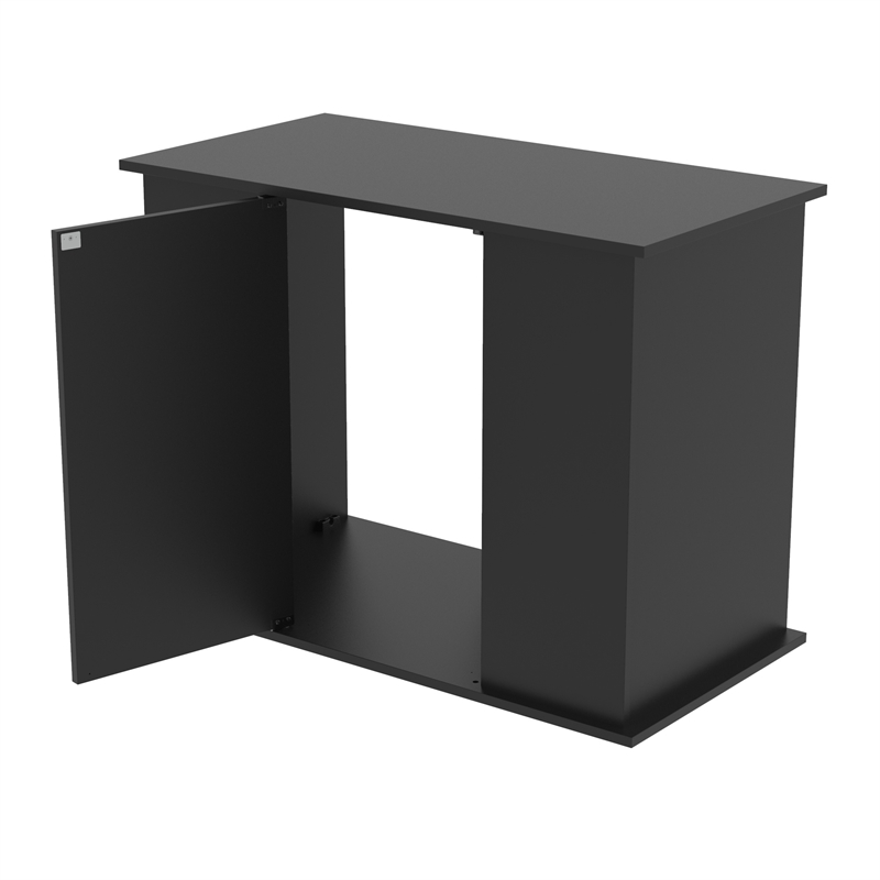 Afuera Living Modern 50/65 Gallon Black Upright Aquarium Stand