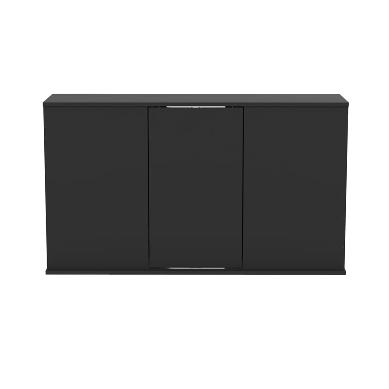 Afuera Living Contemporary 55 Gallon Black Upright Aquarium Stand
