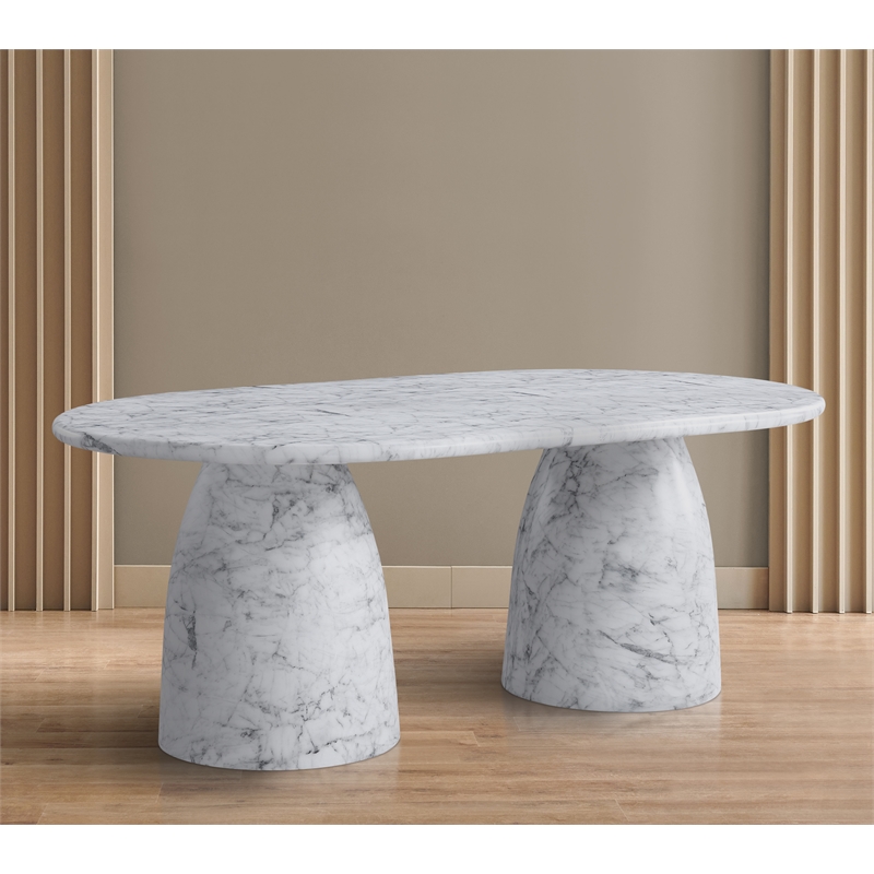 Afuera Living Contemporary White 78