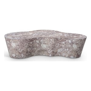 Afuera Living Contemporary Brown Indoor/Outdoor Concrete Coffee Table