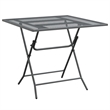 Afuera Living Expanded Metal Mesh Garden Dining Set in Anthracite