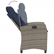 Afuera Living 3 Piece Poly Rattan Garden Dining Set in Black