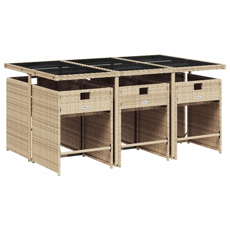Afuera Living Contemporary Steel Patio Dining Set in Light Gray