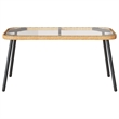 Afuera Living Contemporary Poly Rattan Garden Dining Set in Natural