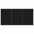 Afuera Living 5 Piece Poly Rattan Garden Dining Set in Black