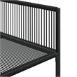 Afuera Living 9 Piece Poly Rattan Garden Dining Set in Black