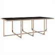 Afuera Living Contemporary Rattan Garden Dining Set in Beige