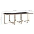 Afuera Living Contemporary Rattan Garden Dining Set in Beige