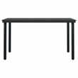Afuera Living 5 Piece Poly Rattan Garden Dining Set in Black
