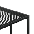 Afuera Living 17 Piece Poly Rattan Garden Dining Set in Black