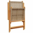 Afuera Living 7 Piece Poly Rattan Garden Dining Set in Beige