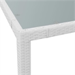 Afuera Living 9 Piece Poly Rattan Large Furniture Set in White/Cream