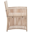 Afuera Living 4 Piece Poly Rattan Garden Lounge Set in Cream/Beige