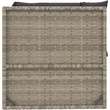 Afuera Living Contemporary Poly Rattan Large Garden Lounge Set in Gray