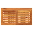 Afuera Living 4 Piece Poly Rattan Garden Lounge Set in Brown/Beige