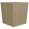 Afuera Living Contemporary 3 Piece Poly Rattan Small Bistro Set in Beige