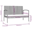 Afuera Living 8 Piece Poly Rattan Garden Lounge Set in Black