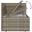 Afuera Living Contemporary 7 Piece Synthetic Poly Rattan Lounge Set