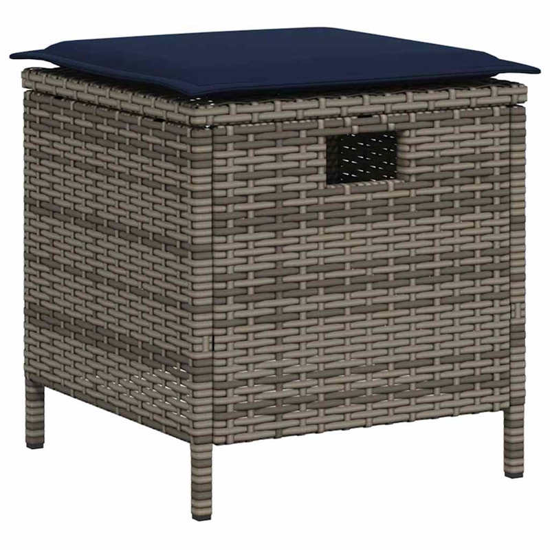 Afuera Living Contemporary Synthetic Poly Rattan Garden Sofa Set