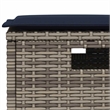 Afuera Living Contemporary Synthetic Poly Rattan Garden Sofa Set