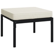 Afuera Living Contemporary 5 Piece Metal Powder-Coated Steel Small Lounge Set