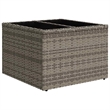 Afuera Living 11 Piece Poly Rattan Sofa Set in Gray/Anthracite