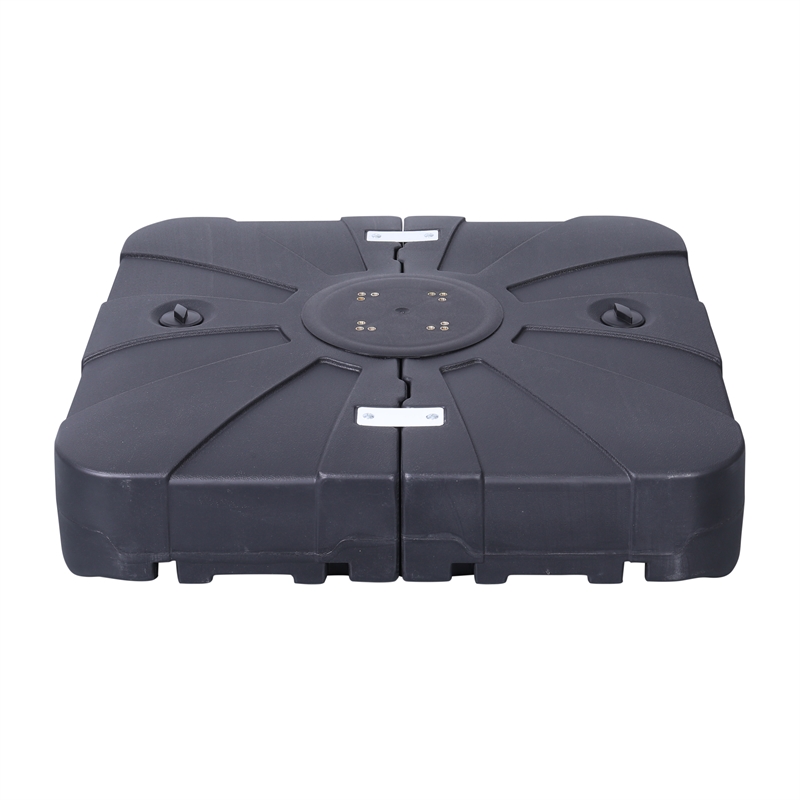 Afuera Living Universal Cantilever Umbrella Base with Grooved Handles & Wheels